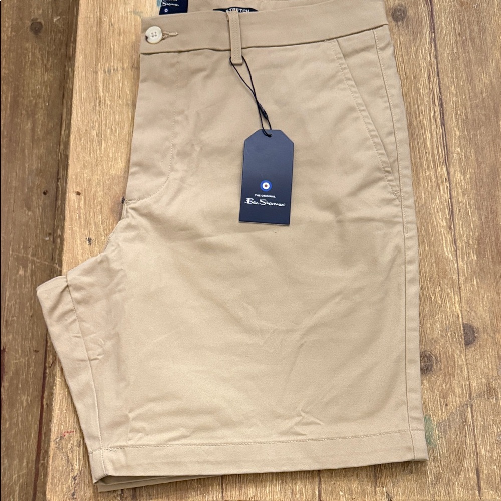 Ben Sherman Khaki Shorts